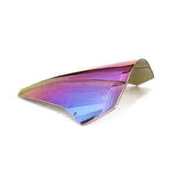Motorcycle Double Bubble Windshield Windscreen Screen For 2007 2008 2009 - Clear Iridium