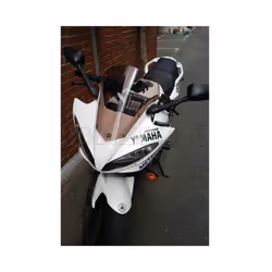 Motorcycle Double Bubble Windshield Windscreen Screen For 2007 2008 2009 - Clear Iridium