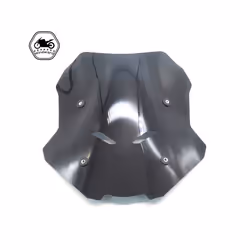 Motorcycle Accessories High Quality Sport Touring Windshield Windscreen - black
