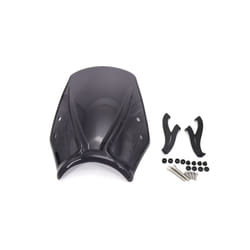 NEW Motorcycle Windscreen Accessories Windshield Baffle Air Wind Deflectors - Dark smoke