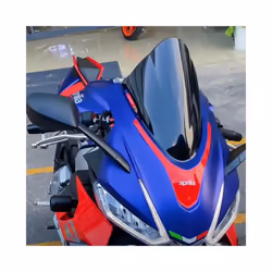 For Aprilia RS660 RS 600 2020 2021 2022 2023 Motorcycle Windshield Wind - Black