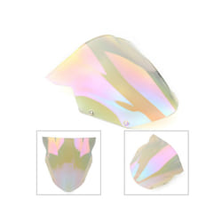 Motorcycle Windshield For Kawasaki ER6R ER6F ER-6 ER6 R F 2009 2010 2011 - White Iridium