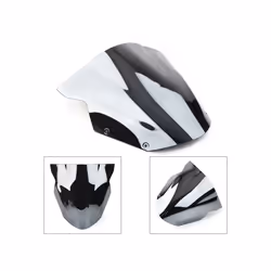 Motorcycle Windshield For Kawasaki ER6R ER6F ER-6 ER6 R F 2009 2010 2011 - Silver