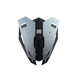 For YAMAHA MT-03 25 MT03 MT25 2020 Motorcycle Windshield Windscreen Aluminum - No LOGO-Titanium