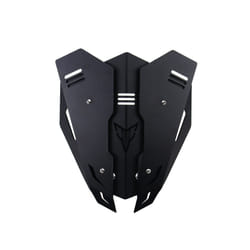 For YAMAHA MT-03 25 MT03 MT25 2020 Motorcycle Windshield Windscreen Aluminum - No LOGO-black