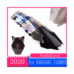 Windshield For Kawasaki Z1000SX Z 1000 SX Ninja 1000SX 2020- Double Bubble - Iridium