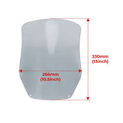 For Suzuki DR650 DRZ400S DRZ400SM Honda CRF250L XR650L Yamaha WR450F Motorcycle - Clear