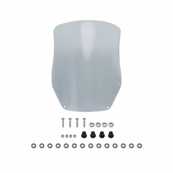 Motorcycle Windscreen Windshield For Suzuki DR650 DRZ400S Honda XR650LCRF250L - Gray