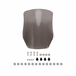 For Suzuki DR650 DRZ400S DRZ400SM Motorcycle Windscreens Deflectors Windshield - Smoke