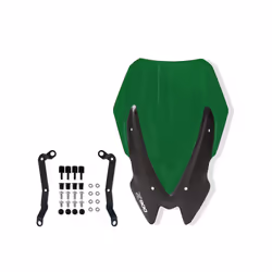 z900 screen Motorcycle Accessories Sports Windscreen Windshield Viser - A-Green