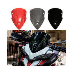 Motorcycle Accessories Windshield Sport Windscreen For DUCATI MULTISTRADA - red