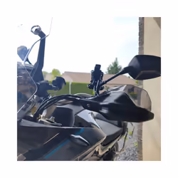 For CF-MOTO 650 400 MT Motorcycle Handguards For CFMOTO 400MT 650MT Motorcycle - Black Clear-1Set