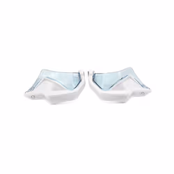 For CF-MOTO 650 400 MT Motorcycle Handguards For CFMOTO 400MT 650MT Motorcycle - White-Light Smoke