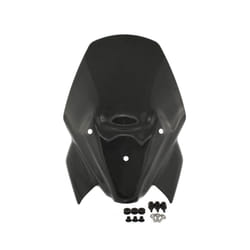 Motorcycle Parts Front Windscreen Windshield Fly Screen Shield Wind Deflector - Dark Smoke
