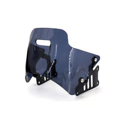 Motorcycle WindScreen Windshield Fairing Deflector Cover Wind Deflector - Transparent Blue