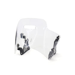 Motorcycle WindScreen Windshield Fairing Deflector Cover Wind Deflector - Transparent