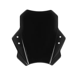 Motorcycle Windscreen Moto Accessories Windshield Deflector Covers Vespa - black