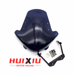 Motorcycle Sports Windshield Deflector WindScreen Fits For APRILIA SHIVER750 - Dark Grey