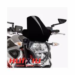 Motorcycle Sports Windshield Deflector WindScreen Fits For APRILIA SHIVER750 - Dark Grey