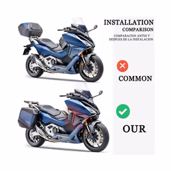 New Forza750 Motorcycle Air Deflector Kit Black Fit For Honda Forza 750 - AB Black