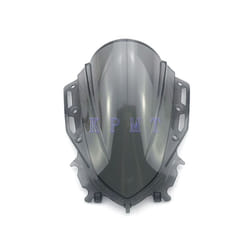 Motorcycle Double Bubble Windshield Windshield Windshield For YAMAHA YZF - grey