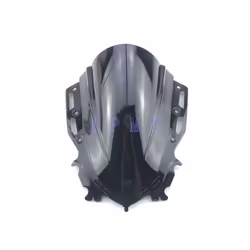 Motorcycle Double Bubble Windshield Windshield Windshield For YAMAHA YZF - black