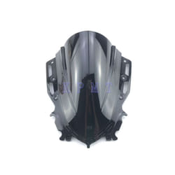 Motorcycle Double Bubble Windshield Windshield Windshield For YAMAHA YZF - black