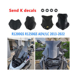 R1200GS R1250GS Windscreen Windshield For BMW R1200GS R 1200 GS LC R1250GS - 510MM Transparent