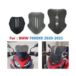 For BMW F900XR F900 XR F 900XR 2020 2021 Motorcycle Windshield Windscreen - 390MM Red