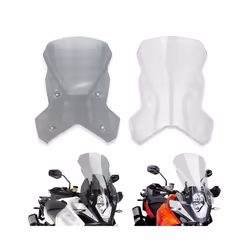 REALZION Motorcycle Accessories Windscreen Windshield Wind Shield Screen - Smoke-windscreen