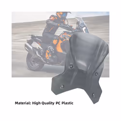 REALZION Motorcycle Accessories Windscreen Windshield Wind Shield Screen - Smoke-windscreen