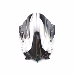 Motorcycle Double Bubble Windshield Windshield Windshield For YAMAHA YZF - Chrome