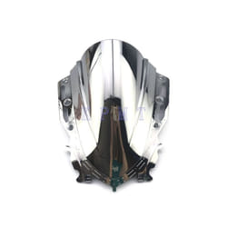 Motorcycle Double Bubble Windshield Windshield Windshield For YAMAHA YZF - Chrome