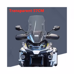For CFMOTO 800MT 800 MT MT800 52CM/57CM High Quality Motorcycle Screen - Gray add 5cm