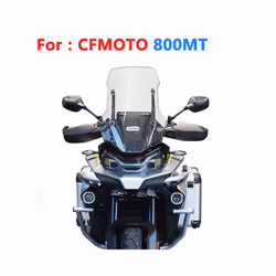 For CFMOTO 800MT 800 MT MT800 52CM/57CM High Quality Motorcycle Screen - Smoky gray add 5cm