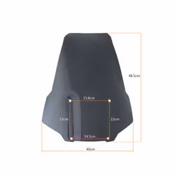 For Pan America 1250 S PA 1250 S Panamerica 1250 2021 Motorcycle Windscreen - smoke