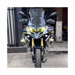 FOR Loncin VOGE 525DSX Windshield DS525X Motorcycle Front Windshield DS - Transparent 15CM