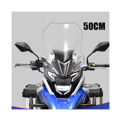 Motorcycle Accessories Windshield Windscreen Wind Shield Deflector For - clear 50cm