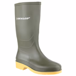 DUNLOP Unisex 16247 DULLS Rain Welly / Wellington Boots - 29 EUR, Green - Additional view 3
