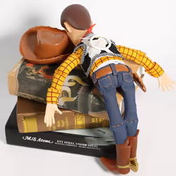 2 Pieces 38cm Toy Story Talking Woody Jessie Buzz Lightyear Rex Bullse