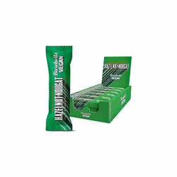Barebells Vegan Protein Bars â Vegan Chocolate Bar with Low Carb, High Protein, Ideal for Vegan Snacks â 12 x 55g (Hazeln ...