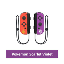 Joy Pad Con Joycons Wireless Controller L/R Controllers with Grip Support - Scarlet Violet