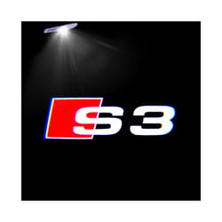 LED Car Door Projector Light For S3 S4 S5 Q3 8U Q5 8R Q7 Q8 TT A3 8V V8 - S-3