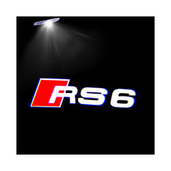 LED Car Door Projector Light For S3 S4 S5 Q3 8U Q5 8R Q7 Q8 TT A3 8V V8 - R-S6