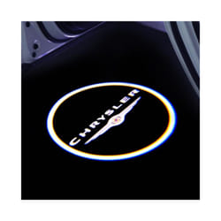 LED Car Door Welcome Light Logo Ghost Shadow Decorative Lamp For Chrysler - Chrysler a circle