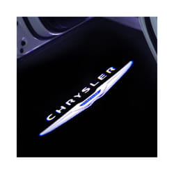 LED Car Door Welcome Light Logo Ghost Shadow Decorative Lamp For Chrysler - Chrysler no circle