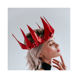 Sexy Bunny Ears Masks Pink PU Leather Masquerade Cosplay Masks Bondage - EM-036R