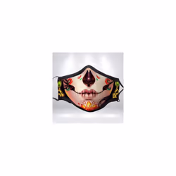 Party Half Face Mask reusable Unisex mouth muffle Fabric fashion Mask - 2
