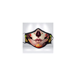 Party Half Face Mask reusable Unisex mouth muffle Fabric fashion Mask - 2