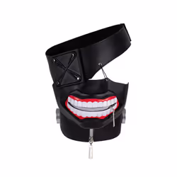 Anime Tokyo Ghoul 2 Kaneki Ken Mask Cosplay Costume Props Halloween Adjustable - A3